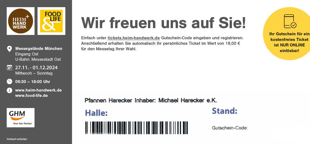 kostenlose Eintrittskarten